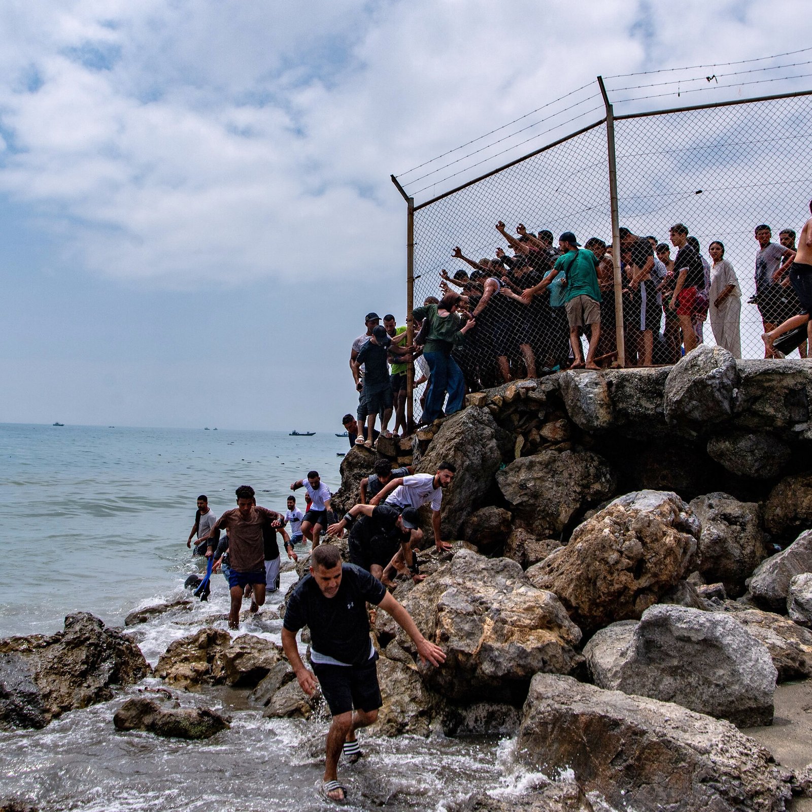 Spain Mobilizes Military as Thousands of Migrants Cross Into Ceuta Spain Mobilizes Military as Thousands of Migrants Cross Into Ceuta
