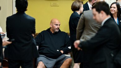Amid Talk of a Party Switch, Fetterman Vows ‘Never’