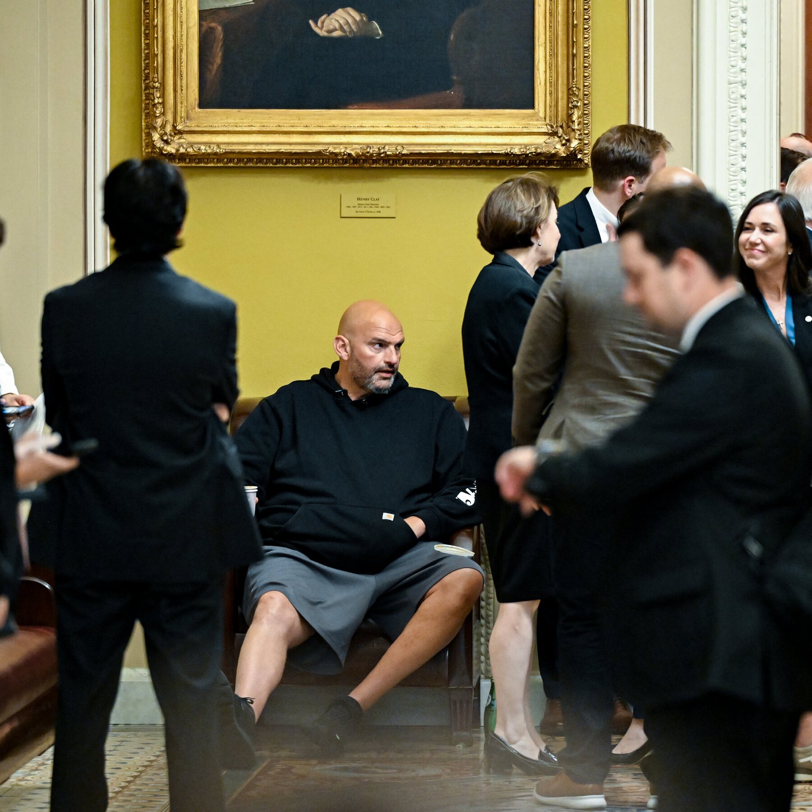 Amid Talk of a Party Switch, Fetterman Vows ‘Never’ Amid Talk of a Party Switch, Fetterman Vows ‘Never’