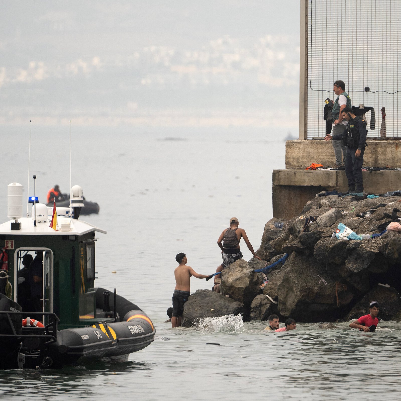 Migrants Flood a Tiny Spanish Territory Migrants Flood a Tiny Spanish Territory