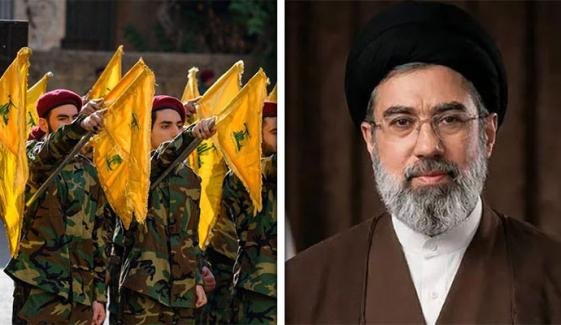 حزب اللّٰہ وفاداری کے عزم کیلئے ایرانی رہبر اعلیٰ کو خط، مجتبیٰ خامنہ ای کا جواب بھی آگیا