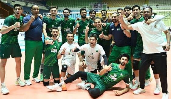 پاکستان نے سینٹرل ایشین والی بال چیمپئن شپ جیت لی پاکستان نے سینٹرل ایشین والی بال چیمپئن شپ جیت لی