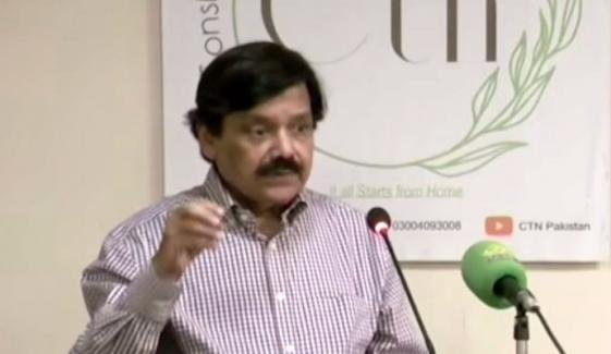 کارٹون معاشرے کی مؤثر عکاسی اور مثبت تنقید کا اہم ذریعہ ہیں، جاوید اقبال کارٹون معاشرے کی مؤثر عکاسی اور مثبت تنقید کا اہم ذریعہ ہیں، جاوید اقبال