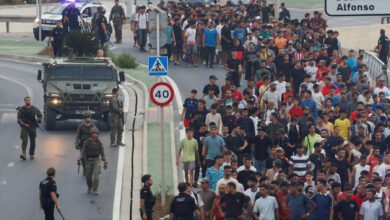Spain Installs Floating Barrier in Ceuta After Influx of Migrants