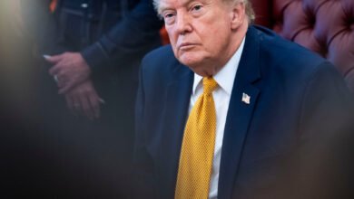Pirro Meets With Trump at the White House After He Said She ‘Choked’ in Reflecting Pool Case