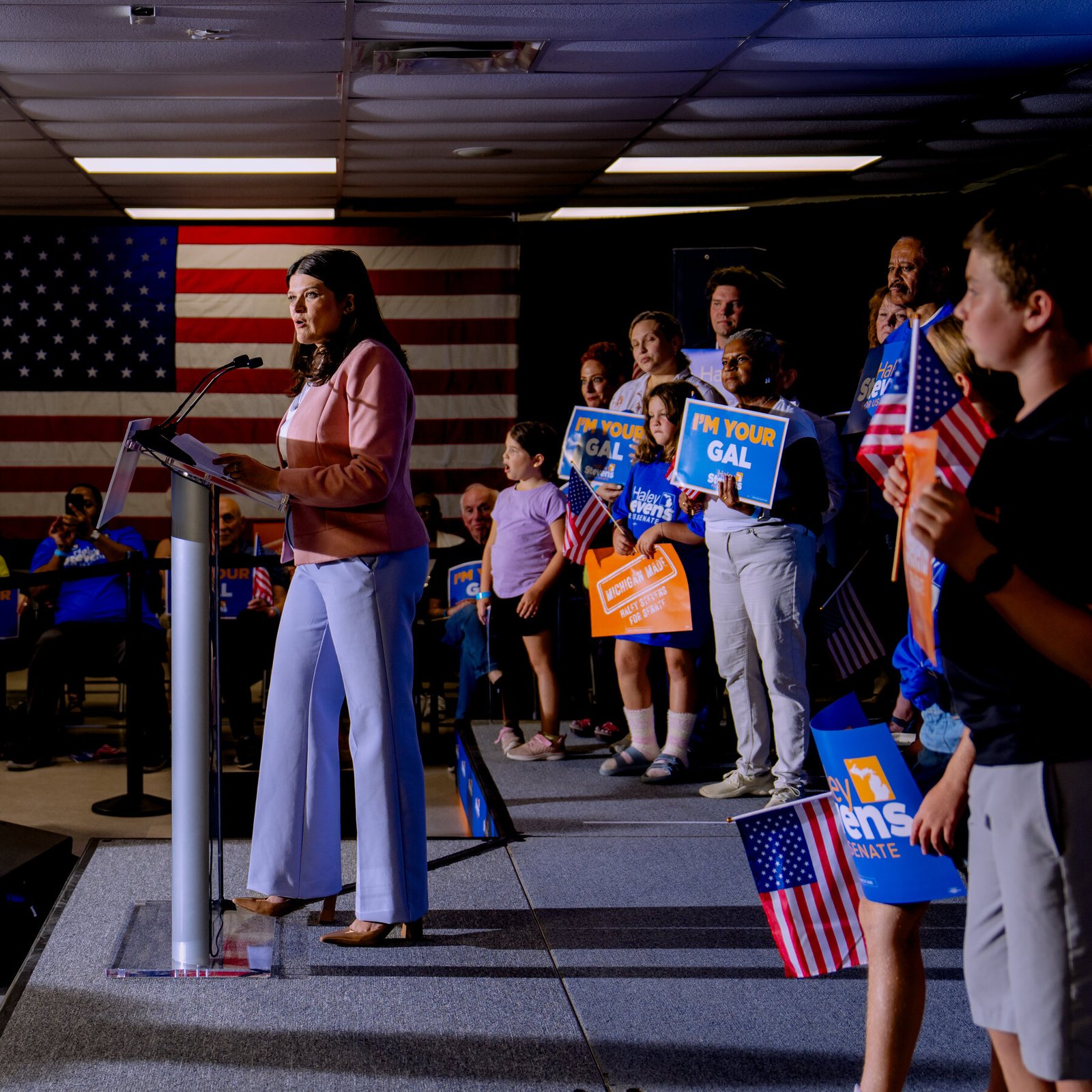 Michigan’s Tense Democratic Senate Race Poses a Big Test for a Divided Party