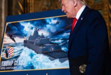 Cost of Trump’s Namesake Warships Likely to Rise by 50 Percent or More