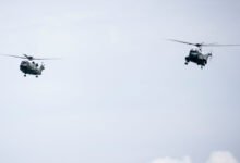 Helicopter Carrying Trump Flies Near Passenger Jet in Washington Airspace
