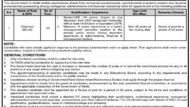 Chairman Jobs in Karachi 2026 – Latest Vacancy & Apply