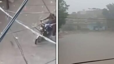 میرپورخاص میں بارش، پانی گھروں میں داخل میرپورخاص میں بارش، پانی گھروں میں داخل