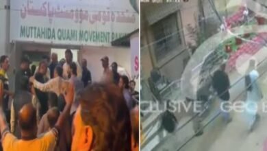 ایم کیو ایم مرکز بہادرآباد پر جھگڑے کے بعد کئی عہدیدار اور کارکن گرفتار