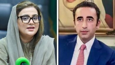عظمیٰ بخاری کا بلاول بھٹو کے بیان پر طنزیہ ردعمل عظمیٰ بخاری کا بلاول بھٹو کے بیان پر طنزیہ ردعمل