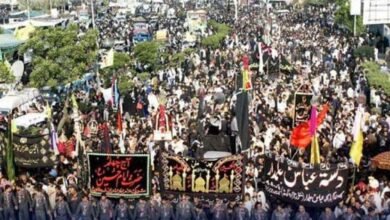 ملک بھر میں شہدائے کربلا کے چہلم کے جلوس برآمد ملک بھر میں شہدائے کربلا کے چہلم کے جلوس برآمد