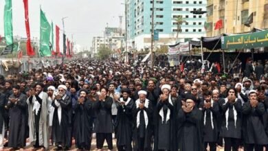 حضرت امام حسینؓ اور انکے جاں نثاروں کے چہلم پر ملک بھر میں جلوس حضرت امام حسینؓ اور انکے جاں نثاروں کے چہلم پر ملک بھر میں جلوس