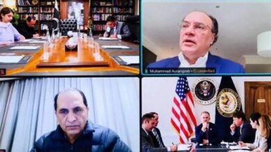 پاکستان امریکا اقتصادی تعاون پر مذاکرات میں پیش رفت، معاملات کو حتمی شکل دینے پر اتفاق پاکستان امریکا اقتصادی تعاون پر مذاکرات میں پیش رفت، معاملات کو حتمی شکل دینے پر اتفاق