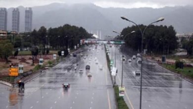 راولپنڈی اور اسلام آباد میں موسلادھار بارش راولپنڈی اور اسلام آباد میں موسلادھار بارش