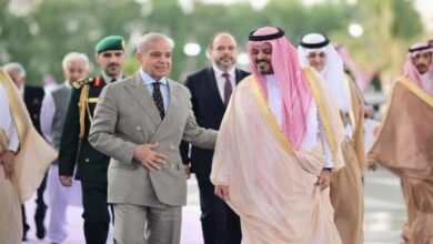 وزیراعظم شہباز شریف سعودی عرب پہنچ گئے