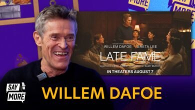 Willem Dafoe talks Late Fame and how he approached his viral photo shoot