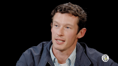 Callum turner takes on the Hot Ones spicy wings, keeps his cool Callum turner takes on the Hot Ones spicy wings, keeps his cool