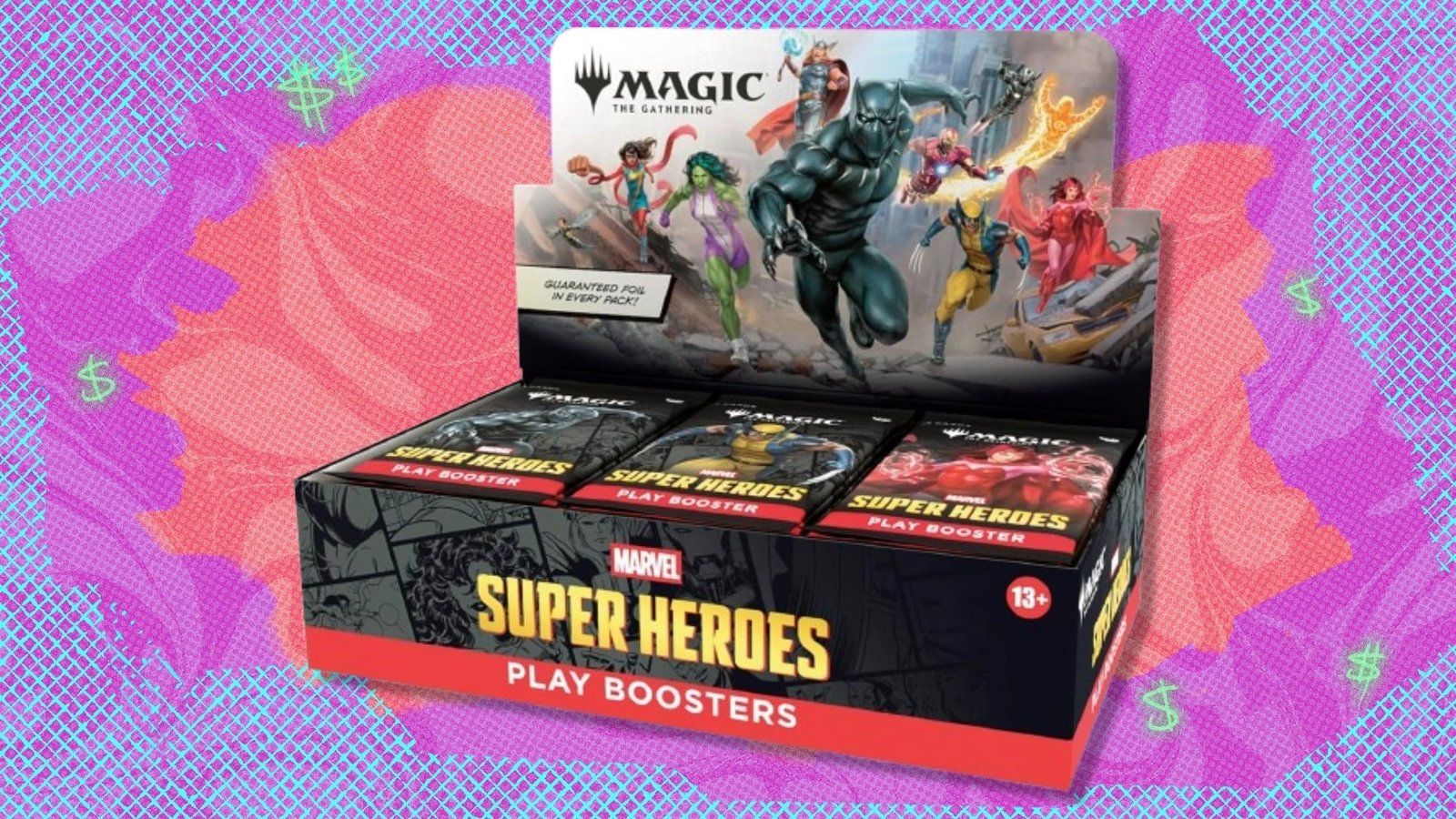 The Magic: The Gathering Marvel Super Heroes Play Booster Box hits best-ever price on Amazon — save nearly The Magic: The Gathering Marvel Super Heroes Play Booster Box hits best-ever price on Amazon — save nearly