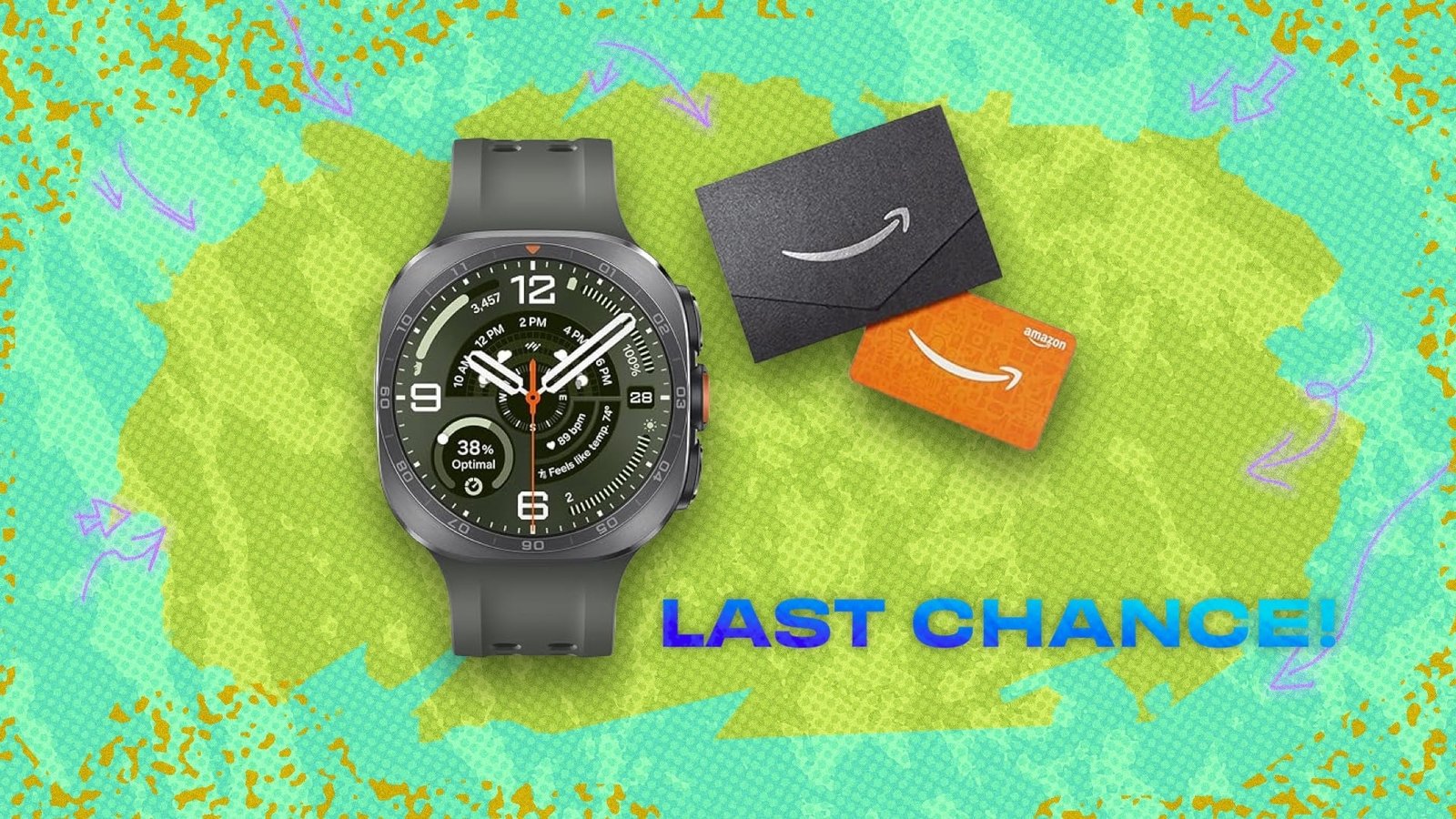 Amazon is giving away 0 gift cards with the Samsung Galaxy Watch Ultra 2 — offer ends tonight