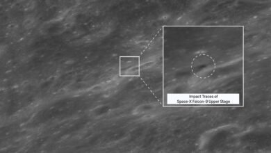 One lucky orbiter caught the SpaceX rocket crash site on moon